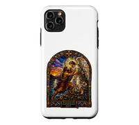 Jacob Wrestling The Angel At Dawn Cathedral Mosaic Artwork Case for iPhone 11 Pro Max