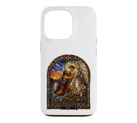 Jacob Wrestling The Angel At Dawn Cathedral Mosaic Artwork Case for iPhone 13 Pro