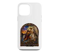 Jacob Wrestling The Angel At Dawn Cathedral Mosaic Artwork Case for iPhone 13 Pro Max