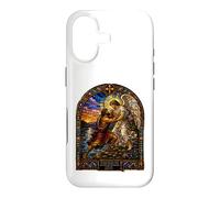 Jacob Wrestling The Angel At Dawn Cathedral Mosaic Artwork Case for iPhone 17