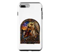 Jacob Wrestling The Angel At Dawn Cathedral Mosaic Artwork Case for iPhone 7 Plus/8 Plus