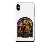 Jacob Wrestling The Angel At Dawn Cathedral Mosaic Artwork Case for iPhone XS Max