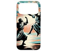 Jacob Wrestling The Angel Empowering Inspiring Bible Scene Case for iPhone 17 Pro Max