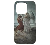 Jacob Wrestling with the Angel by Gustave Dore (1866) Case for iPhone 15 Pro