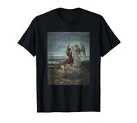 Jacob Wrestling with The Angel by Gustave Dore (1866) T-Shirt