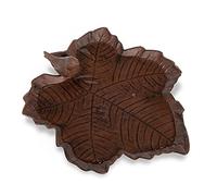 Jacobi Jayne, Old Iron Fallen Leaf Birdbath - ideal for lawns, flowerbeds or patios, Bronze