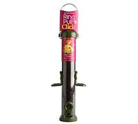 Jacobi Jayne Ring-Pull Click Medium Niger Seed Feeder, green Bird