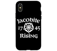 Jacobite Rising 1745 White Rose Distressed Print Case for iPhone X/XS