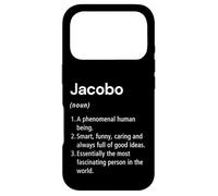 Jacobo Name Definition Dictionary Case for iPhone 17 Pro