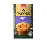 Jacobs 3-in-1, cappuccino - Instant-Kaffee-Likör, 10 x 8 sticks, 126.4g Einzell-Portionen, frischer Vorrat von Grosshandel, kräftiger und reichhaltiger Kaffee.