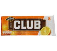 Jacobs 8 Orange Club Chocolate Bar (Pack of 5)