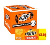 Jacob's Baked Cheddars Cheese Crackers 150g PMP £1.59 | Case of 12
