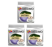 Jacobs Cappuccino Choco Chocolate - 8 Discs/Servings Per Pack - Pack of 3 (Total 24 Servings)