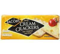 Jacob's Original Cream Crackers, 200 g (Pack of 24)