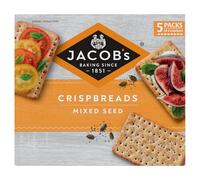 JACOB'S Crispbreads Mixed Seed Crackers 5 x 38g, 190g