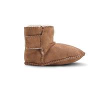 Jacobs & Dalton Baby Classic Sheepskin Boots for Infants - Genuine Soft Wool Lined Booties with Secure Velcro Strap (Chestnut, 3-6 months, UK Footwear Size System, Infant, Age, Medium, 6 Months)