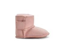 Jacobs & Dalton Baby Classic Sheepskin Boots for Infants - Genuine Soft Wool Lined Booties with Secure Velcro Strap - Breathable Water Resistant Natural Material for Warm Comfortable Everyday Wear