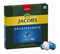 Jacobs Douwe Egberts Jacobs Decaffeinato 6 Lungo decaffeinated capsules for Nespresso® 20 pcs