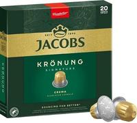 Jacobs Douwe Egberts JACOBS Kronung Crema aluminum coffee capsules for Nespresso® 20 pcs
