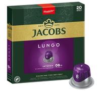 Jacobs Douwe Egberts JACOBS Lungo Intenso aluminum coffee capsules for Nespresso® 20 pcs
