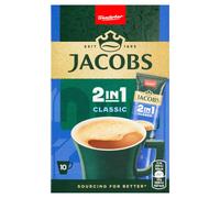 Jacobs Douwe Egberts Jacobs Original 2in1 Instant Coffee 10 x 12.4g