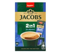 Jacobs Douwe Egberts Jacobs Original 2in1 Instant Coffee 20 x 12.4g