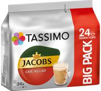 Jacobs Douwe Egberts Tassimo CAFE au lait BIG PACK capsules 24 pieces