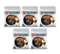 Jacobs Douwe Egberts Tassimo Jacobs Baileys Latte Macchiato 16 pieces (8 drinks) carton 5 packs