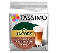 Jacobs Douwe Egberts Tassimo Latte Macchiato 16 capsules (8 drinks)