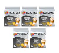 Jacobs Douwe Egberts Tassimo Toffee Nut Latte 16 pieces carton 5 packs
