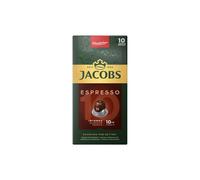 JACOBS Espresso 10 Intenso coffee capsules for Nespresso® machines, 10 vnt.