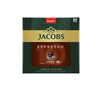 Jacobs Espresso Intenso Coffee Capsules for Nespresso® Machines, 20 pcs.