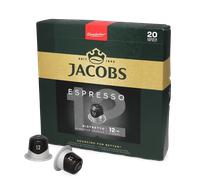 Jacobs Douwe Egberts Jacobs Espresso 12 Ristretto 20 aluminum capsules compatible with Nespresso® coffee machines