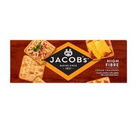 Jacob's High Fibre Cream Crackers, 200 g (Pack of 12)