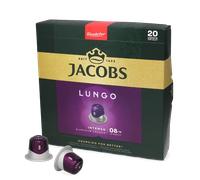 Jacobs Lungo Intenso Ground Coffee Capsules 104G (Pack of 20)