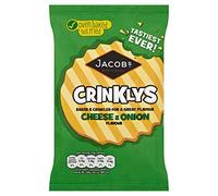Jacob's Mini Cheddar Crinkly Cheese & Onion 50g x 30