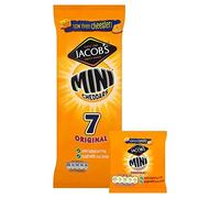 Jacob's Mini Cheddars Cheese 25g x 7 per Pack - Pack of 2