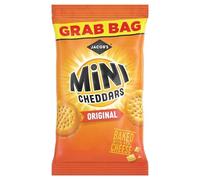 JACOB'S Mini Cheddars Original Baked Crisps, Grab Bag, 45 g (Pack of 1)