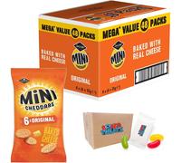 Jacob's Mini Cheddar's Original Box Of 48 x 23g Bundle
