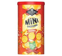 JACOB'S Mini Cheddars Original Caddy, 260 g (Pack of 12)