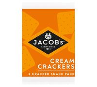 Jacob's Mini Cream Crackers, Individually Wrapped Twin Packs With Two Crackers in Each, 19 g (Pack of 168)