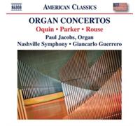 JACOBS/NASHVILLE SYM - OQUIN/PARKER - ORGAN CONCERTOS - CD - F4z