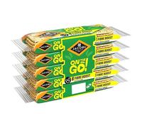 Jacobs On the Go! Fibre Boost Crackers, 5 x Packs, Baked Wheat Snacks - Pack of 2