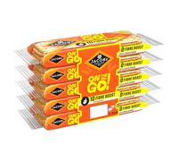 JACOB'S On The Go Fibre Boost Oats & Wholegrain Cracker Biscuits 46 g (Pack of 5)