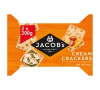 Jacob's Original Cream Crackers - Twin Pack - 2 x 200 g