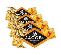 JACOB'S Original Cream Crackers, 200g (Pack of 4)