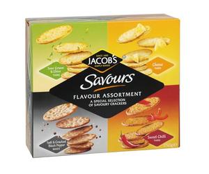 Jacob's Savours Flavour Crackers Assortment 250 g
