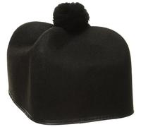 Jacobson Hat Company Men's Permafelt Priest Hat, Black, Adult-7 1/4