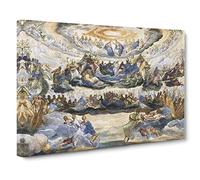 Jacopo Comin Tintoretto the Miracle of the Slave Canvas Print | Gallery Wrapped 30mm Frame Wall Art | 20x14 inches | Ready to Hang | Classic Picture | Living Room Bedroom Lounge Office