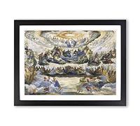 Jacopo Comin Tintoretto the Miracle of the Slave Classic Painting Framed Print | A4 Black Framed Wall Art | Ready to Hang | Classic Historical Picture | Living Room Bedroom Lounge Office